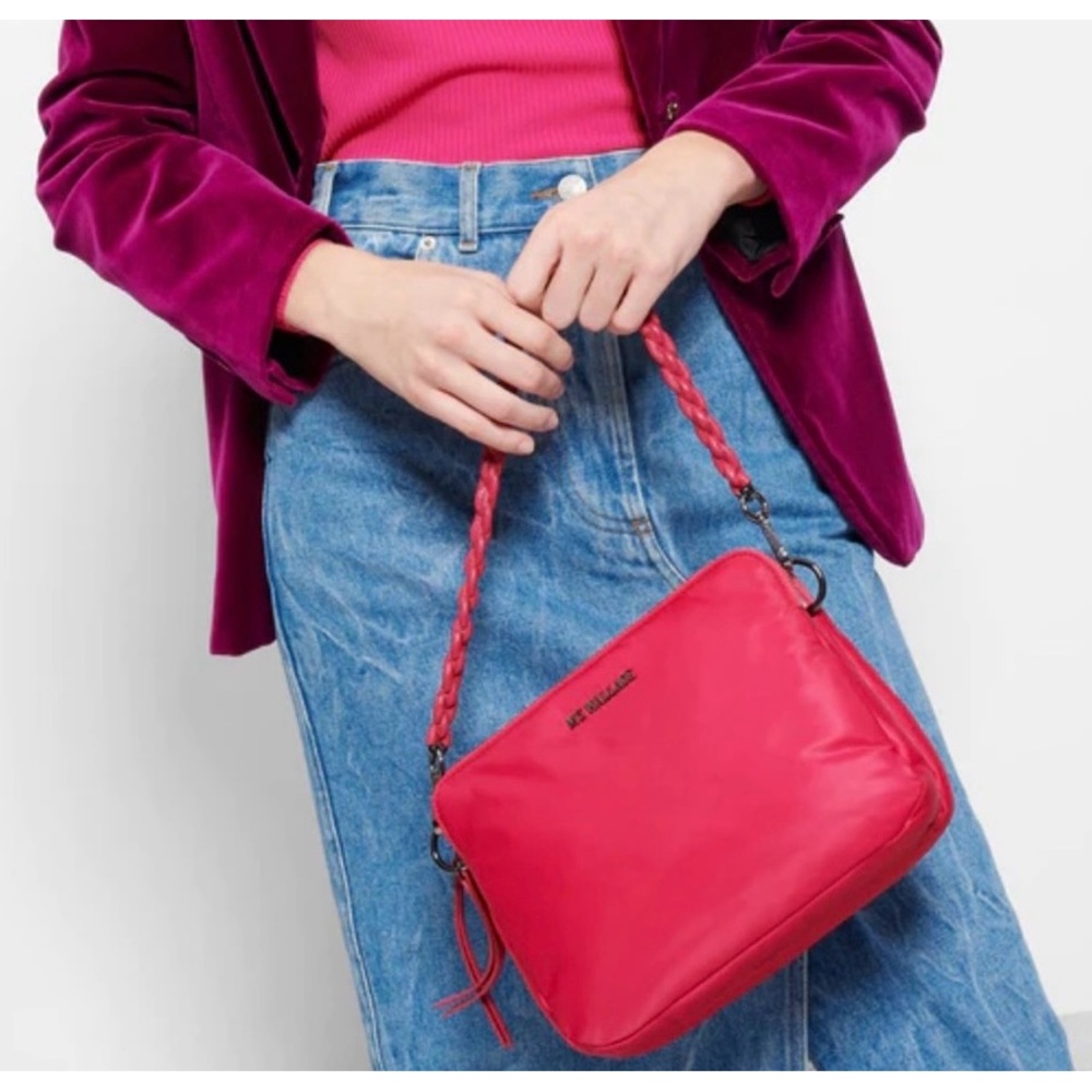MZ Wallace Medium Bowery Crossbody Punch Pink NEW New with Tag NWT